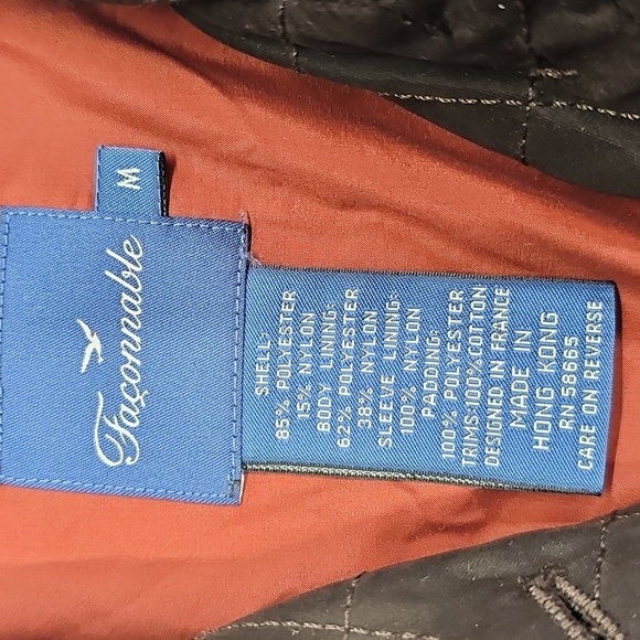 Faconnable Dark Brown Quilted Puffer Jacket - Picture 8 of 13